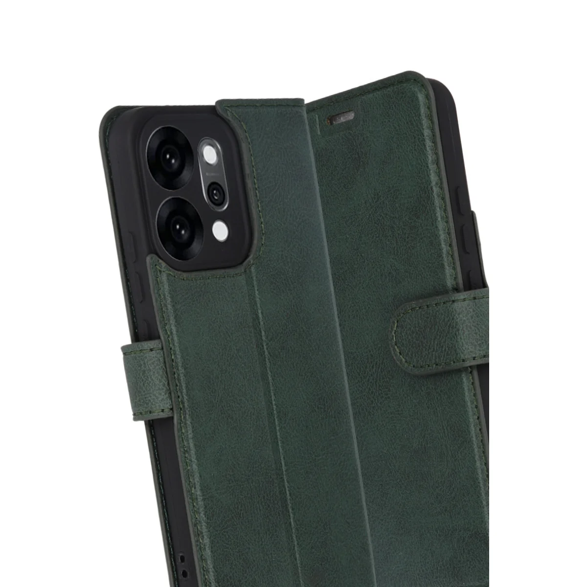 Reno 14 Trend S Plus Kapaklı Kılıf - Yeşil