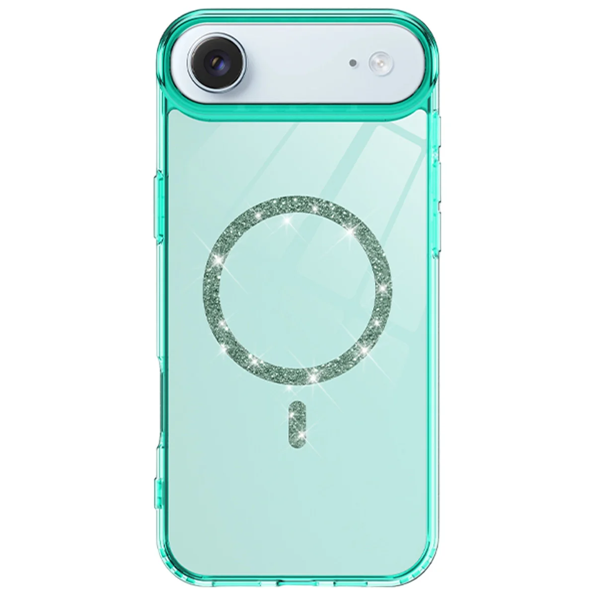 iPhone 17 Air Live Diamond Magsafe Kapak - Yeşil