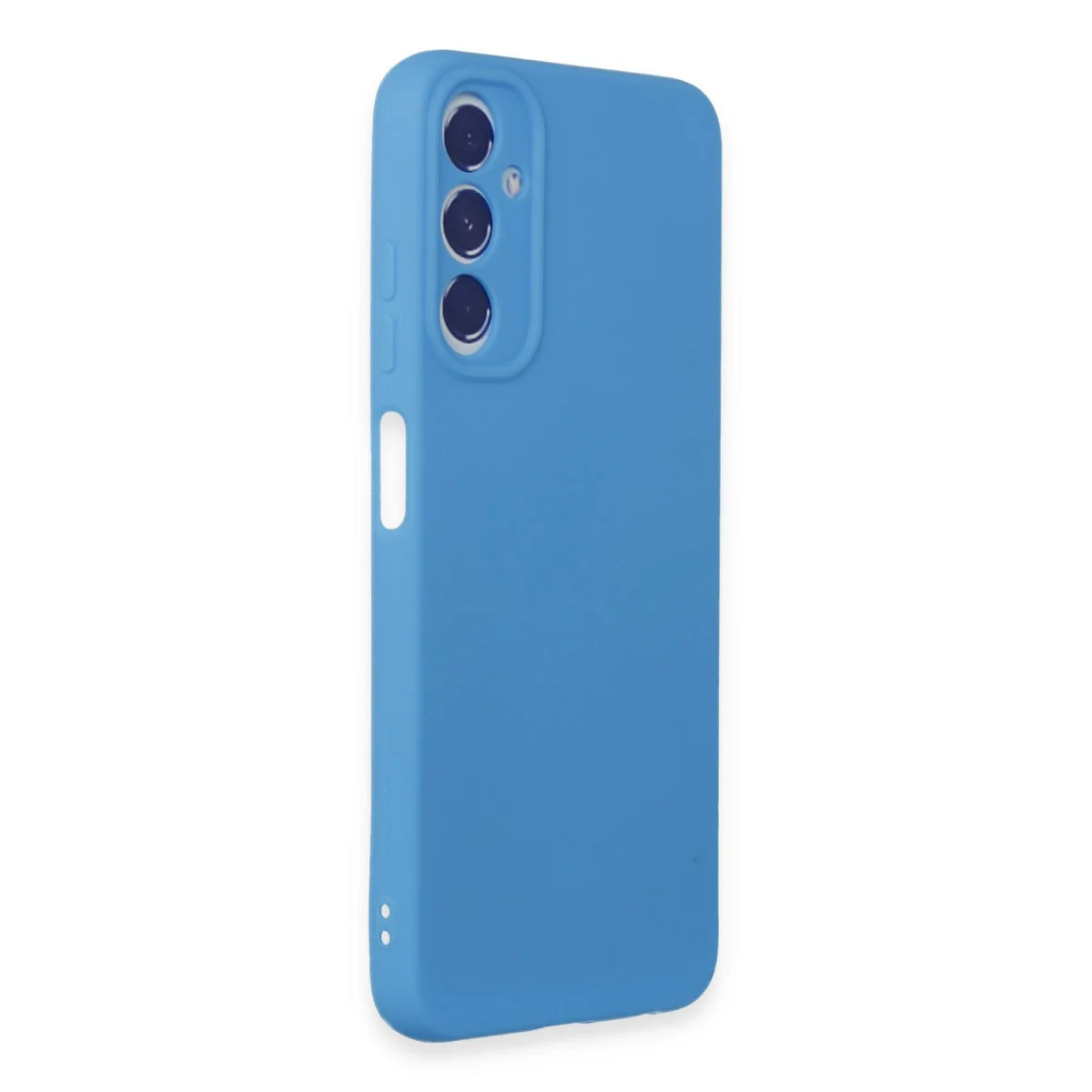 Galaxy A05S Kılıf First Silikon - Mavi