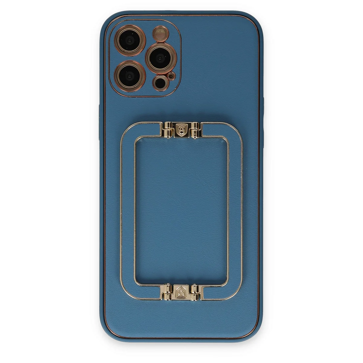iPhone 12 Pro Kılıf Coco Elit Kapak - Mavi