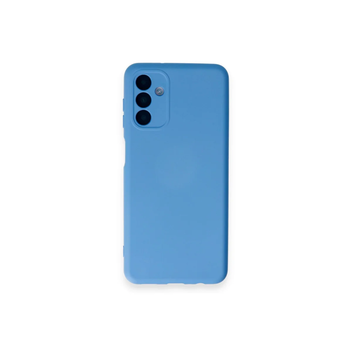 Galaxy A14 4G Kılıf Nano içi Kadife Silikon - Mavi