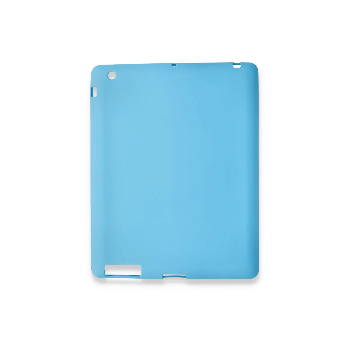 iPad 4 9.7 Kılıf Evo Tablet Silikon - Mavi