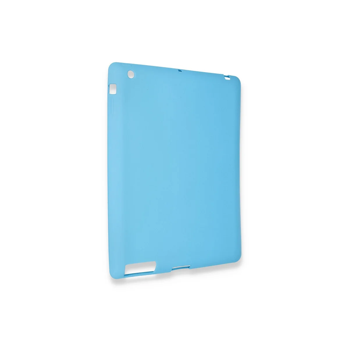 iPad 4 9.7 Kılıf Evo Tablet Silikon - Mavi
