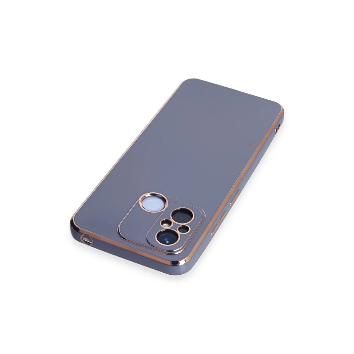 Redmi 12C Kılıf Volet Silikon - Mavi