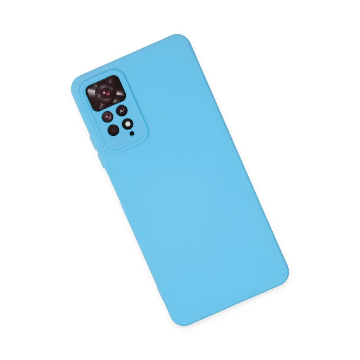 Redmi Note 11 Pro Kılıf Nano içi Kadife Silikon - Mavi