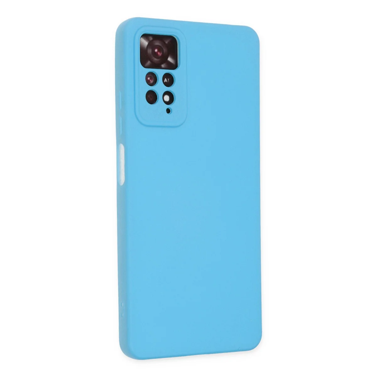 Redmi Note 11 Pro Kılıf Nano içi Kadife Silikon - Mavi