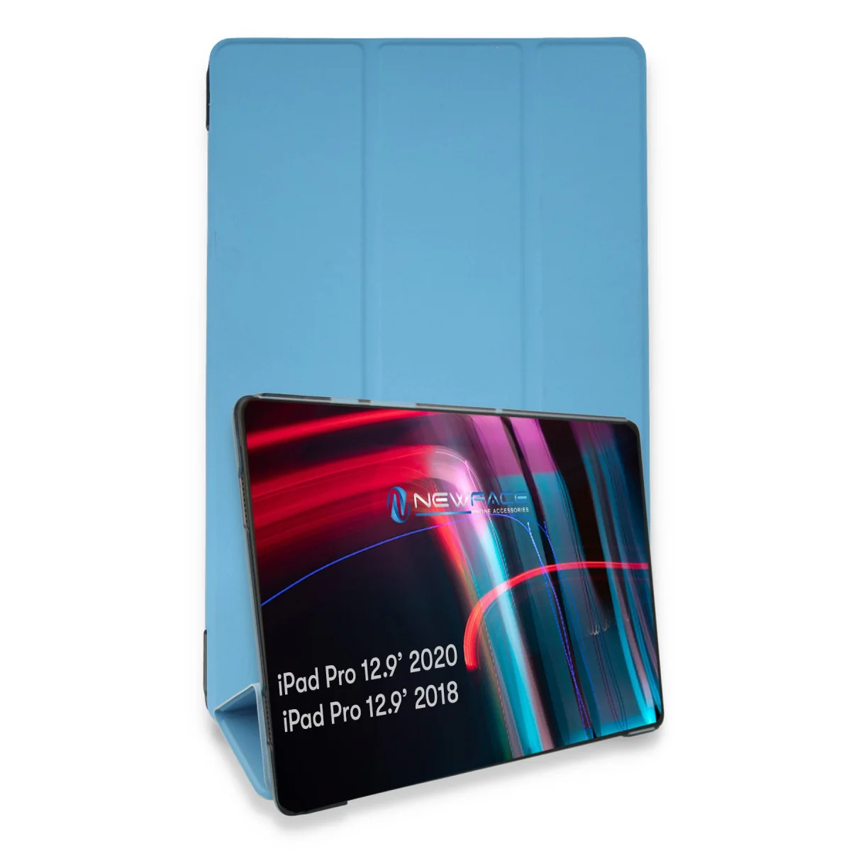 iPad Pro 12.9 (2021) Kılıf Tablet Smart Kılıf - Mavi