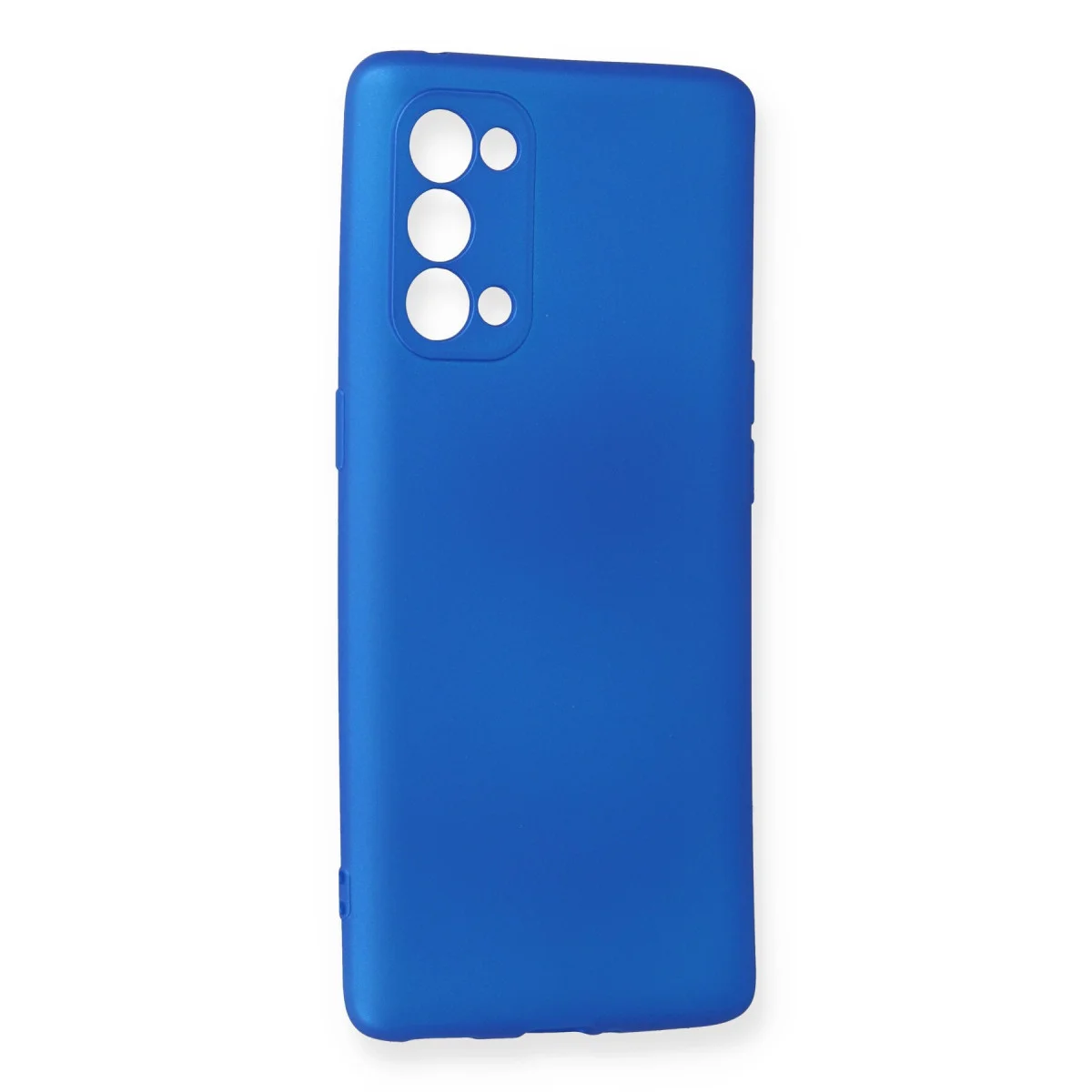 Reno 5 Pro Kılıf First Silikon - Mavi