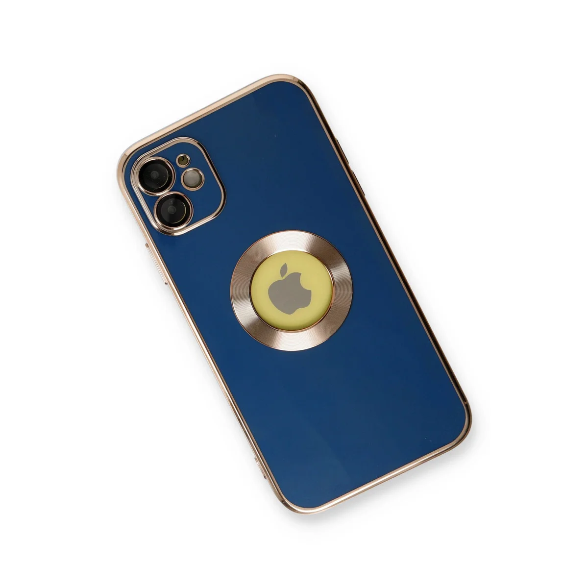 iPhone 12 Kılıf Store Silikon - Mavi