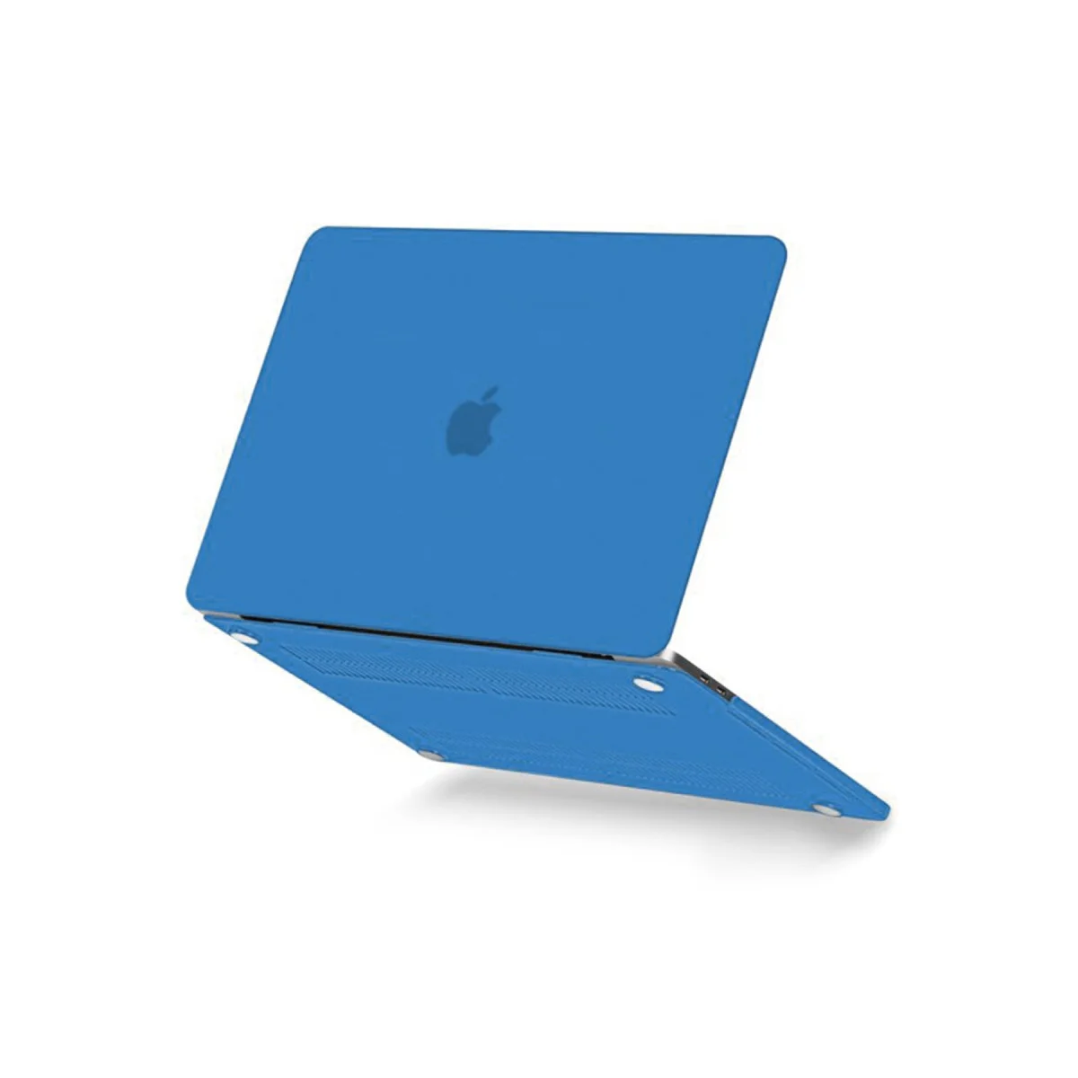 Macbook Pro 13 2020 Macbook Buzlu Kapak - Mavi