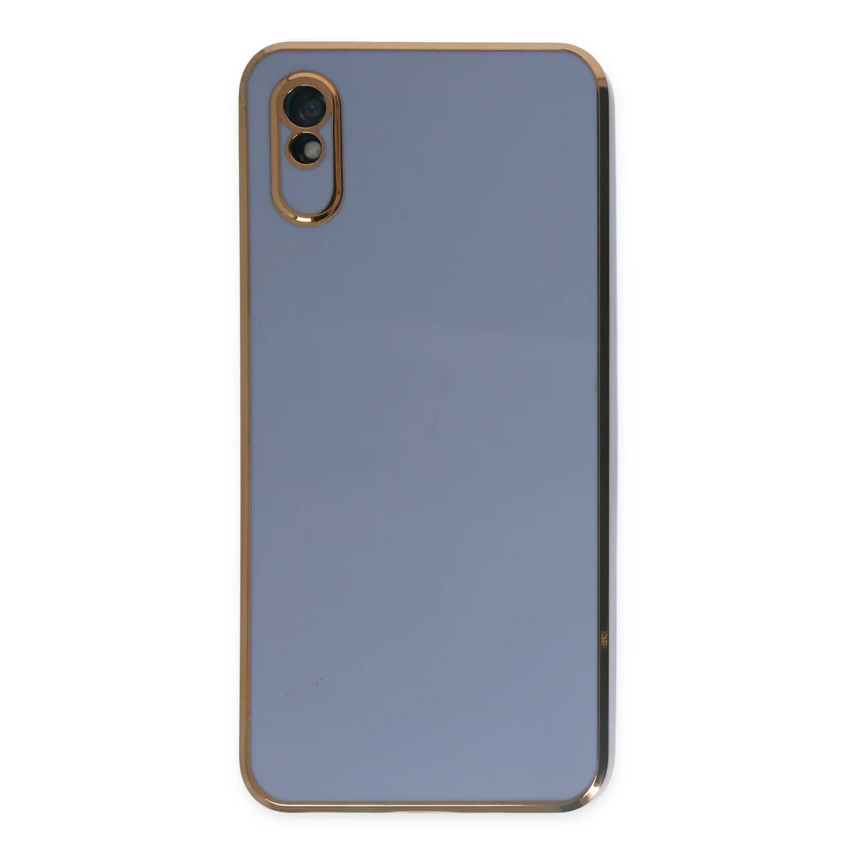 Redmi 9A Kılıf Volet Silikon - Mavi