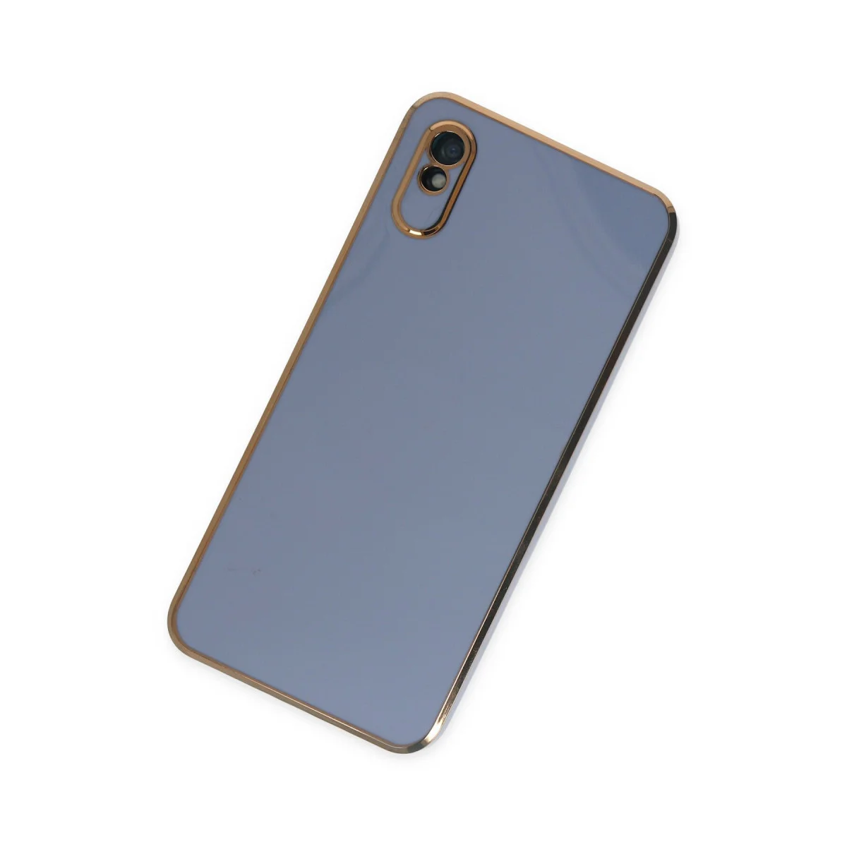 Redmi 9A Kılıf Volet Silikon - Mavi