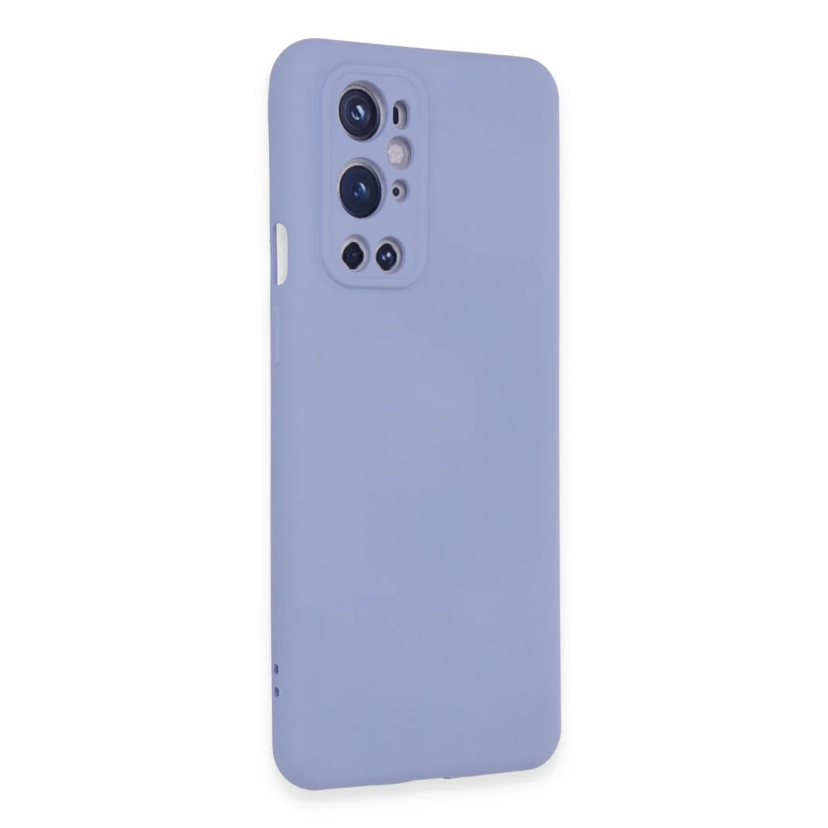 One Plus 9 Pro Kılıf Nano içi Kadife Silikon - Mavi