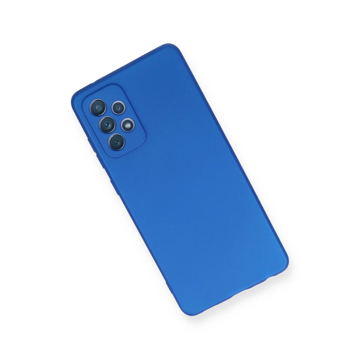 Galaxy A72 Kılıf First Silikon - Mavi
