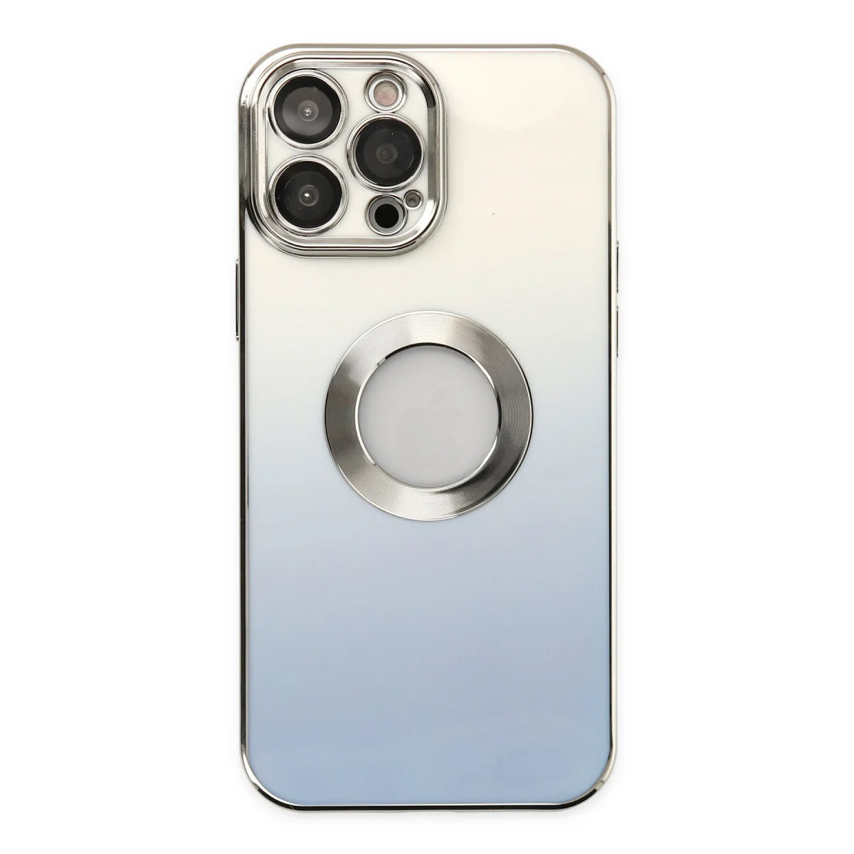 iPhone 14 Pro Max Kılıf Best Silikon - Mavi