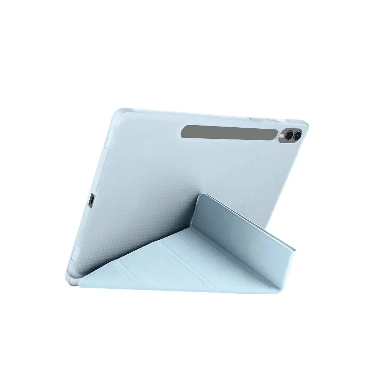 Galaxy X510 Tab S9 FE 11 Kılıf Kalemlikli Mars Tablet Kılıfı - Mavi