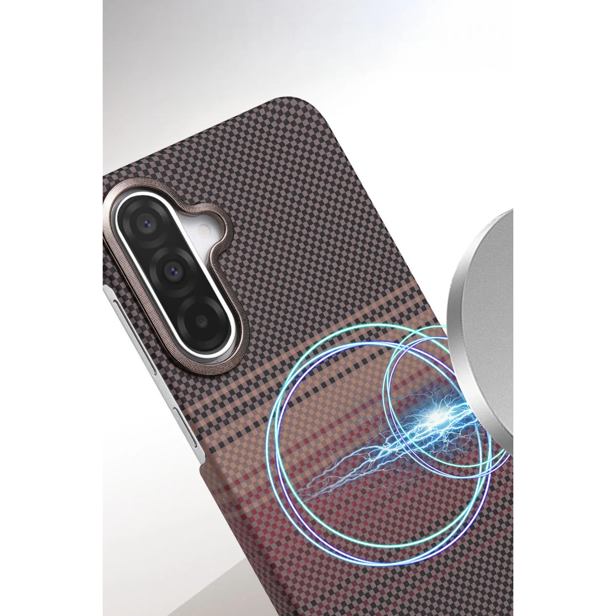 Galaxy A56 Vega Magsafe Kapak - Mavi