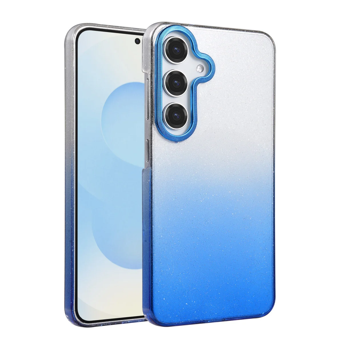 Galaxy A55 5G Glossy Kapak - Mavi