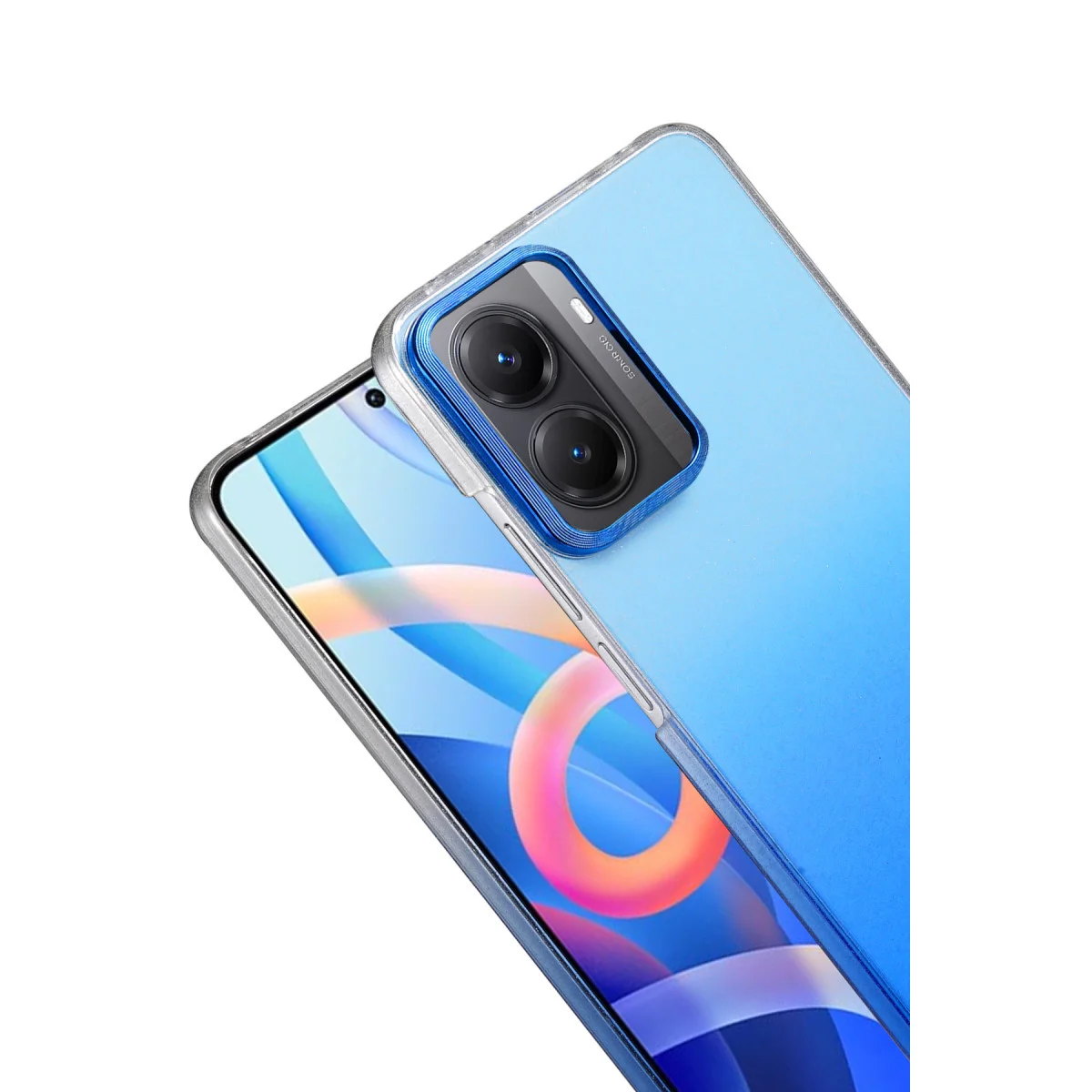 Poco X7 Pro Glossy Kapak - Mavi
