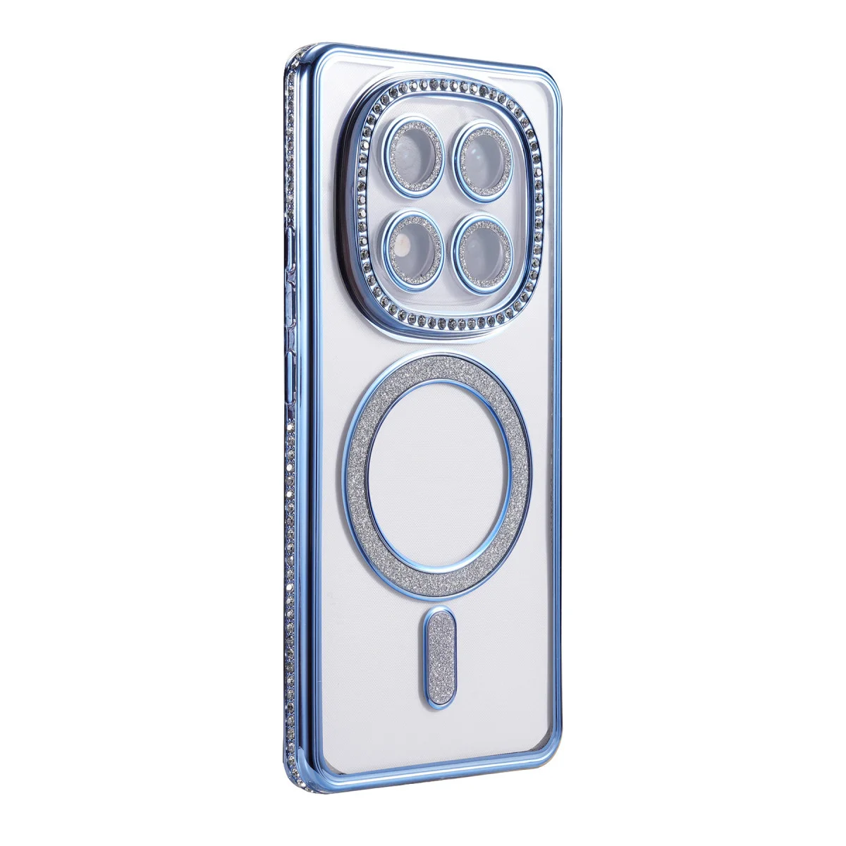 Redmi Note 14 Pro 5G Joke Simli Magneticsafe Kılıf - Mavi