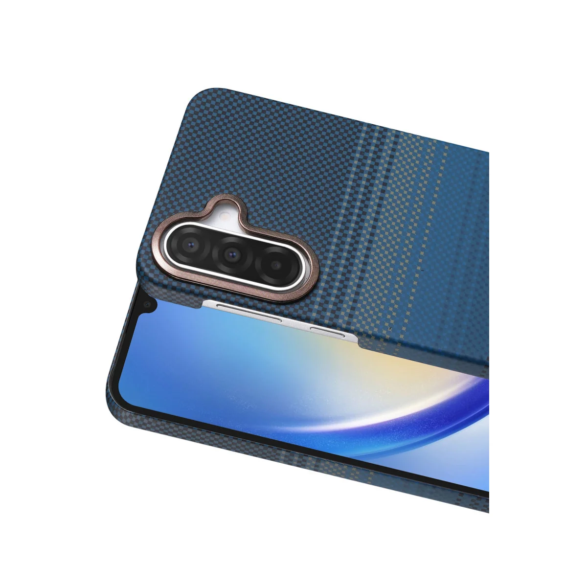 Galaxy A17 5G Vega Magsafe Kapak - Mavi