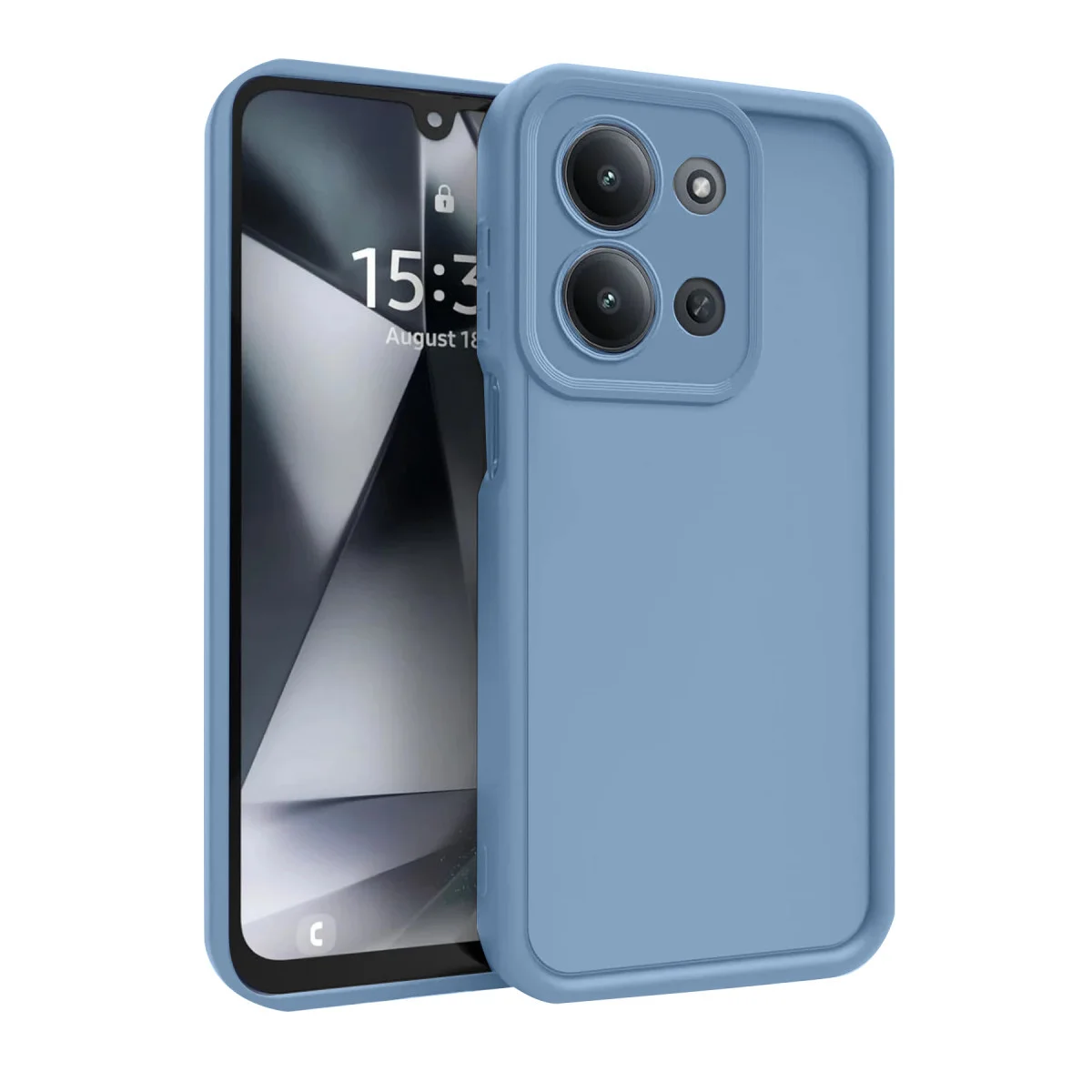 Redmi 15C 4G Viera Silikon - Mavi