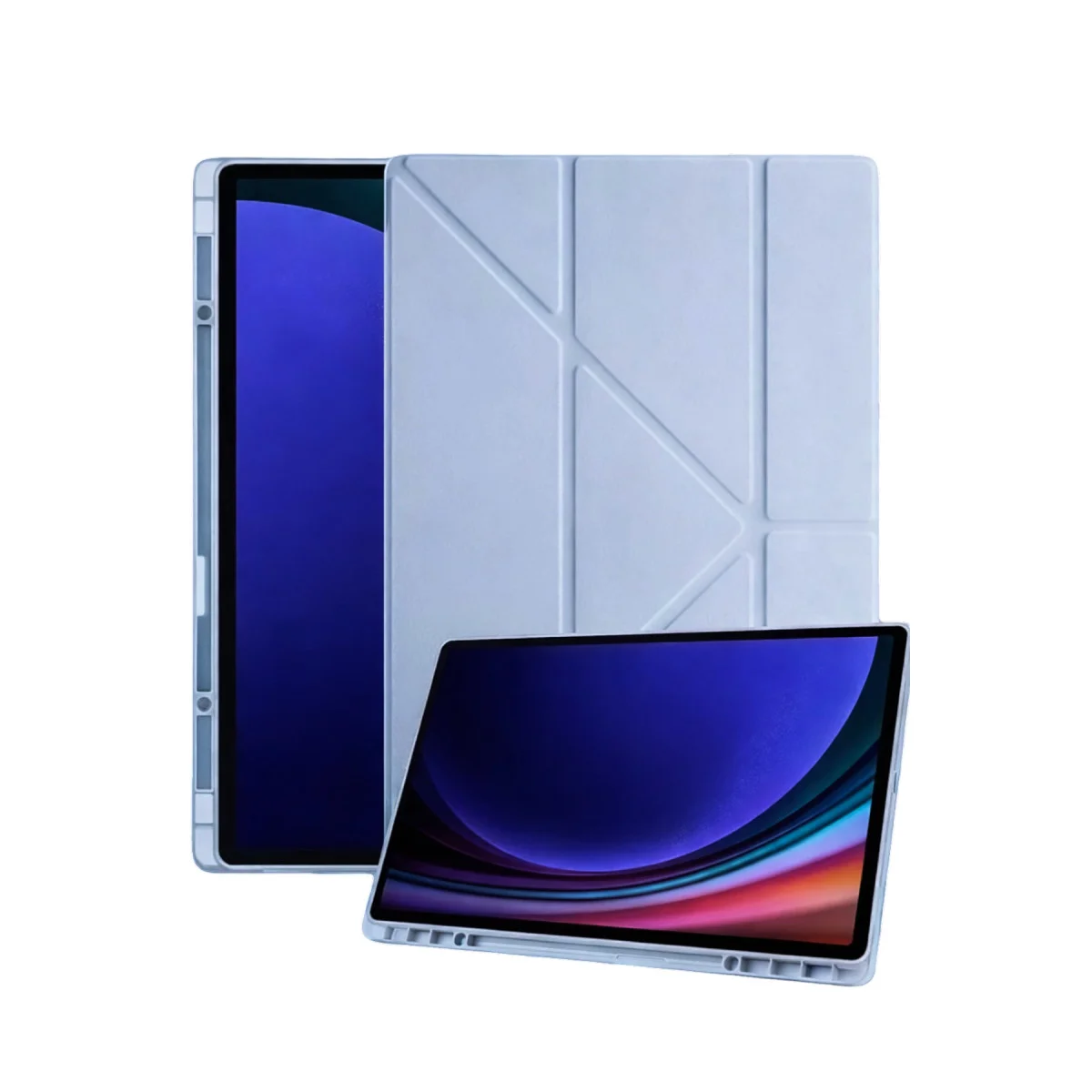 Galaxy X730 Tab S11 Kalemlikli Mars Tablet Kılıfı - Mavi