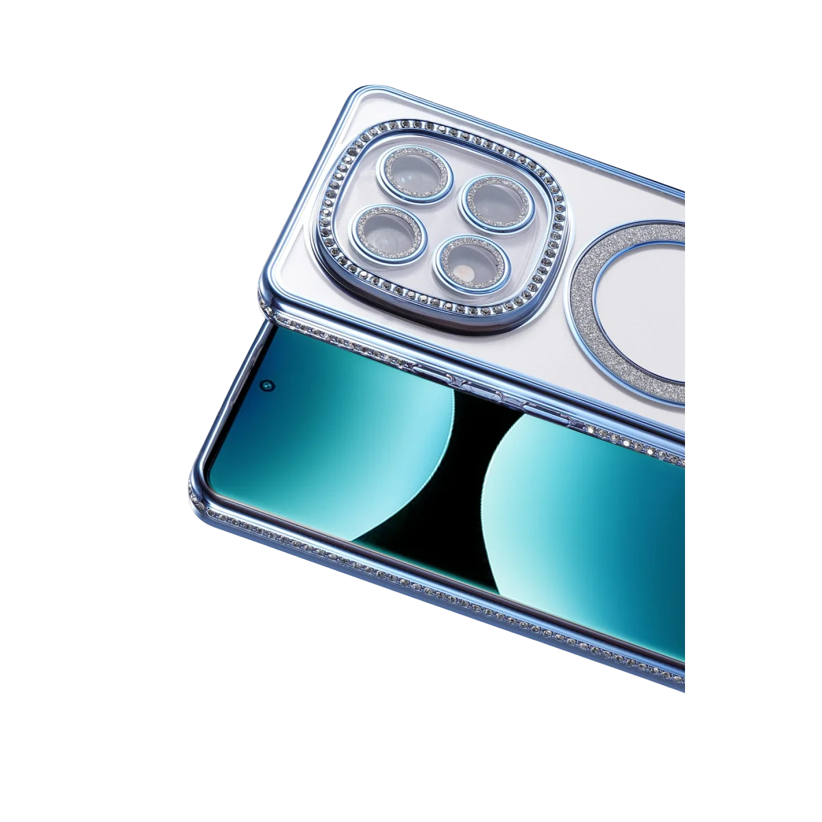 Redmi Note 15 Pro 5G Joke Simli Magneticsafe Kılıf - Mavi