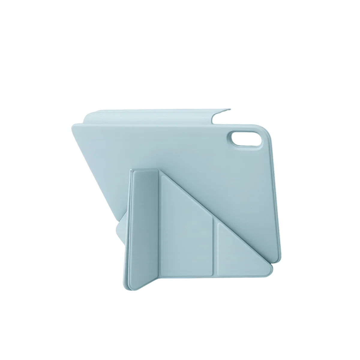iPad 2025 10.9 10.Nesil (A16) Edz Manyetik Standlı Tablet Kılıfı - Mavi
