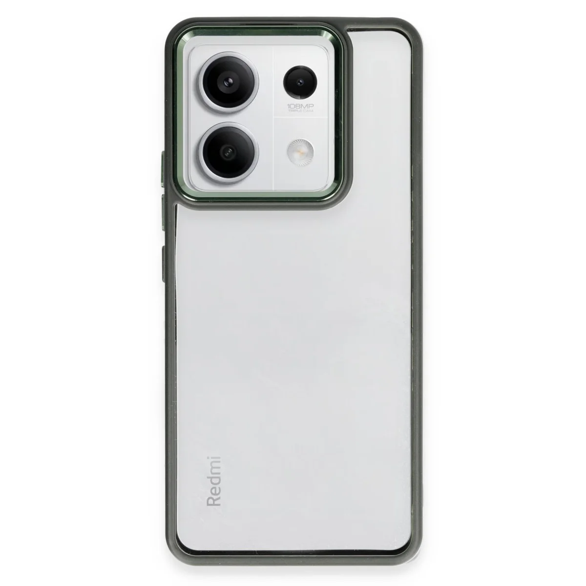 Redmi Note 13 Pro 5G Kılıf Power Silikon - Koyu Yeşil