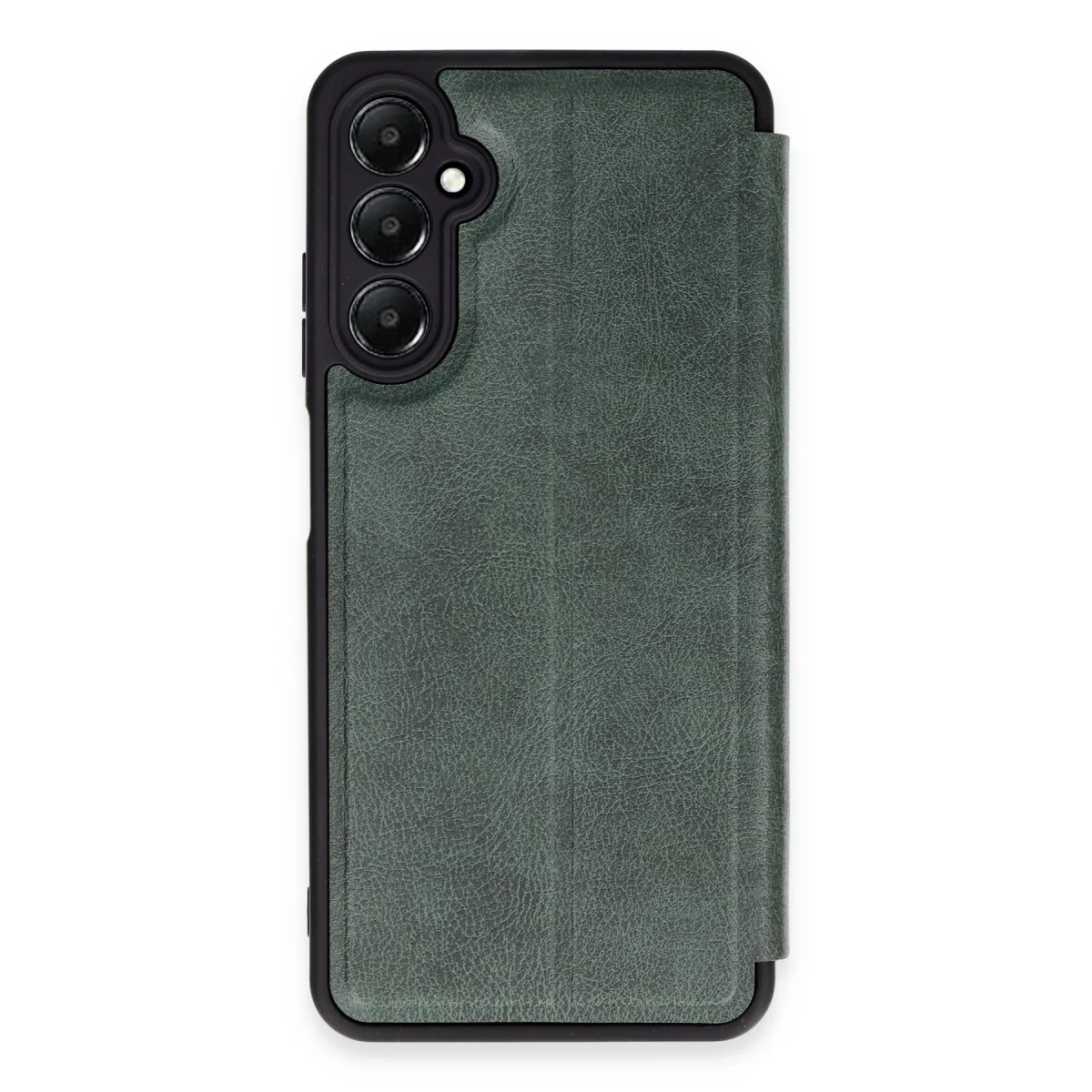 Galaxy A15 4G Kılıf Flip Cover - Koyu Yeşil