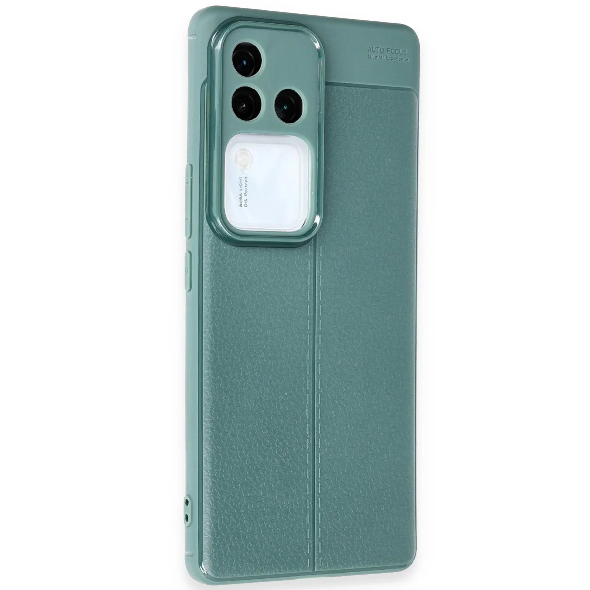 V30 5G Kılıf Auto Focus Kapak - Koyu Yeşil