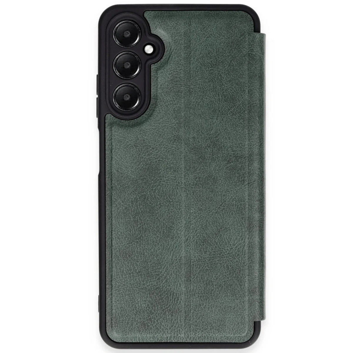 Galaxy A35 5G Kılıf Flip Cover - Koyu Yeşil