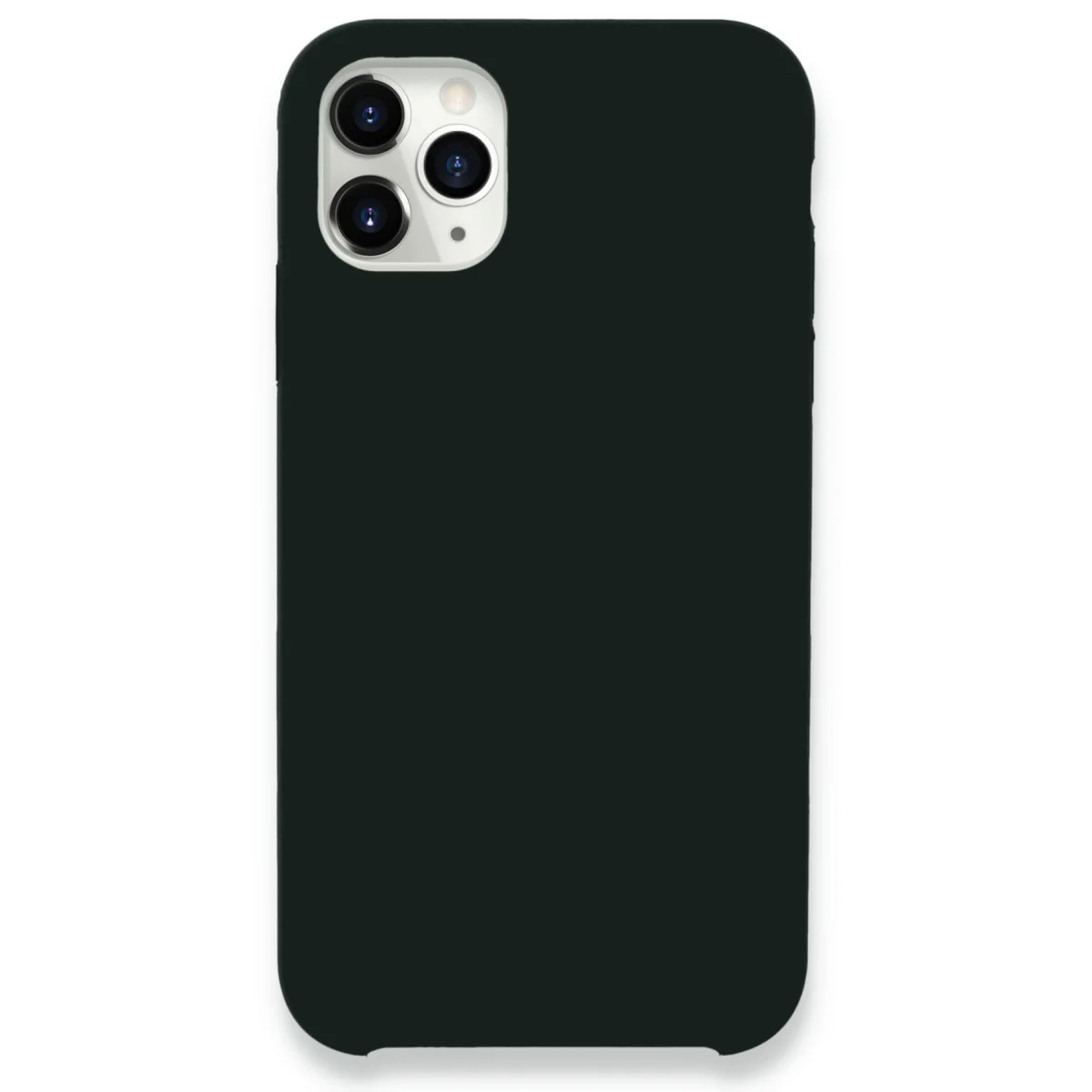 iPhone 11 Pro Kılıf Lansman Legant Silikon - Koyu Yeşil