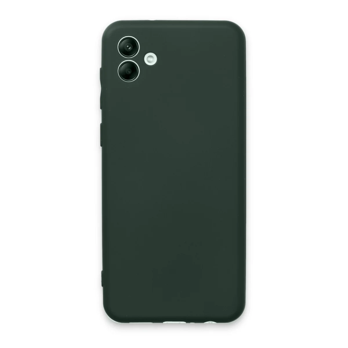 Galaxy A04E Kılıf First Silikon - Koyu Yeşil