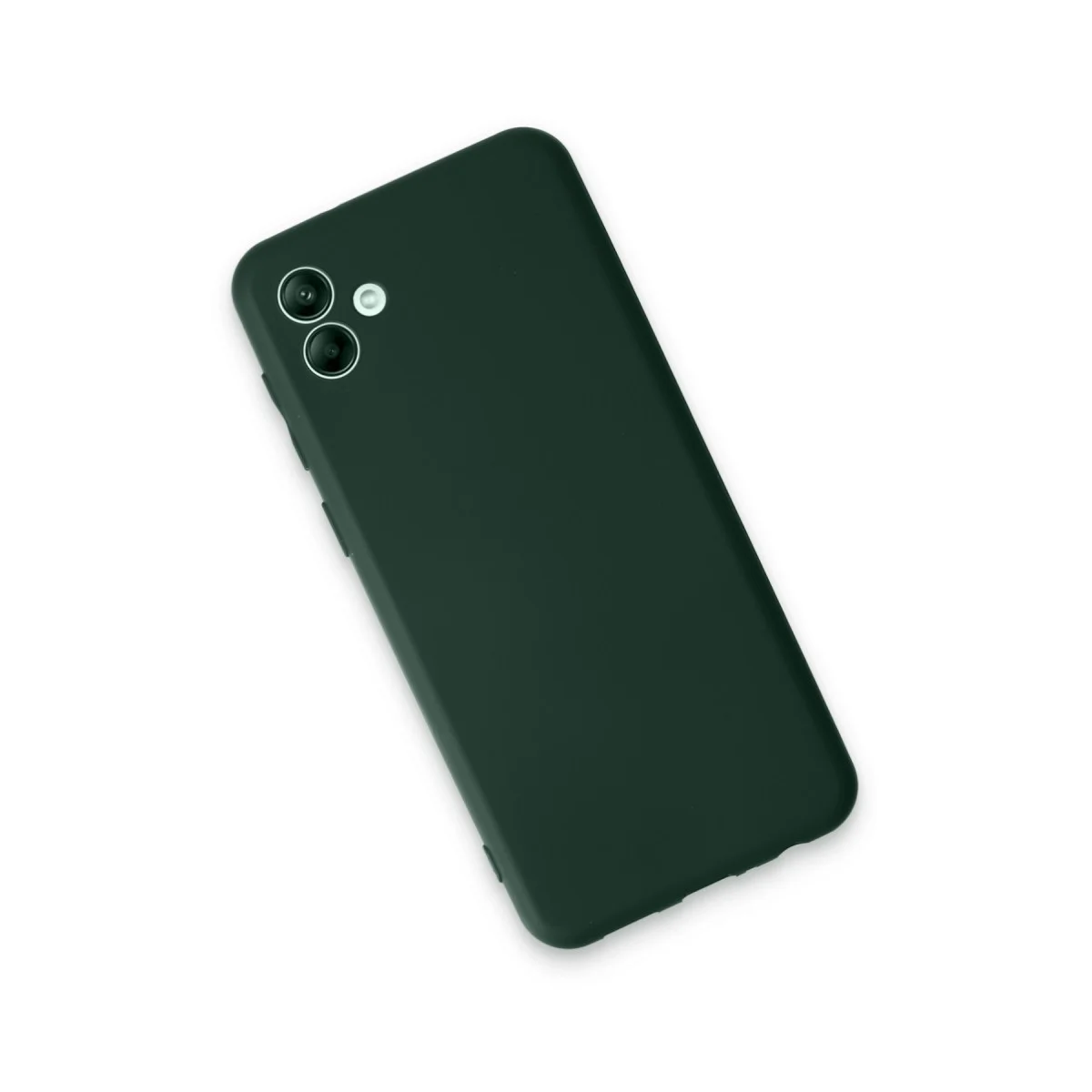 Galaxy A04E Kılıf First Silikon - Koyu Yeşil