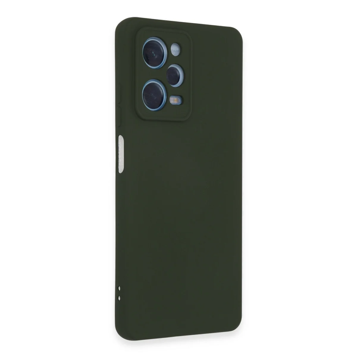Redmi Note 12 Pro 5G Kılıf Nano içi Kadife Silikon - Koyu Yeşil