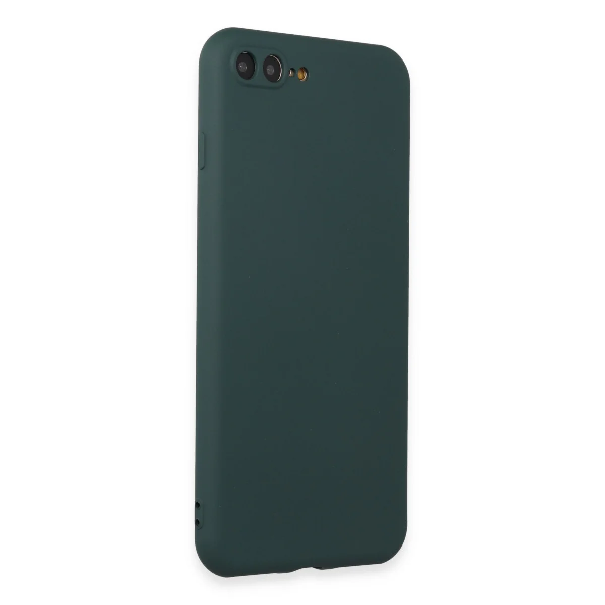 iPhone 7 Plus Kılıf First Silikon - Koyu Yeşil