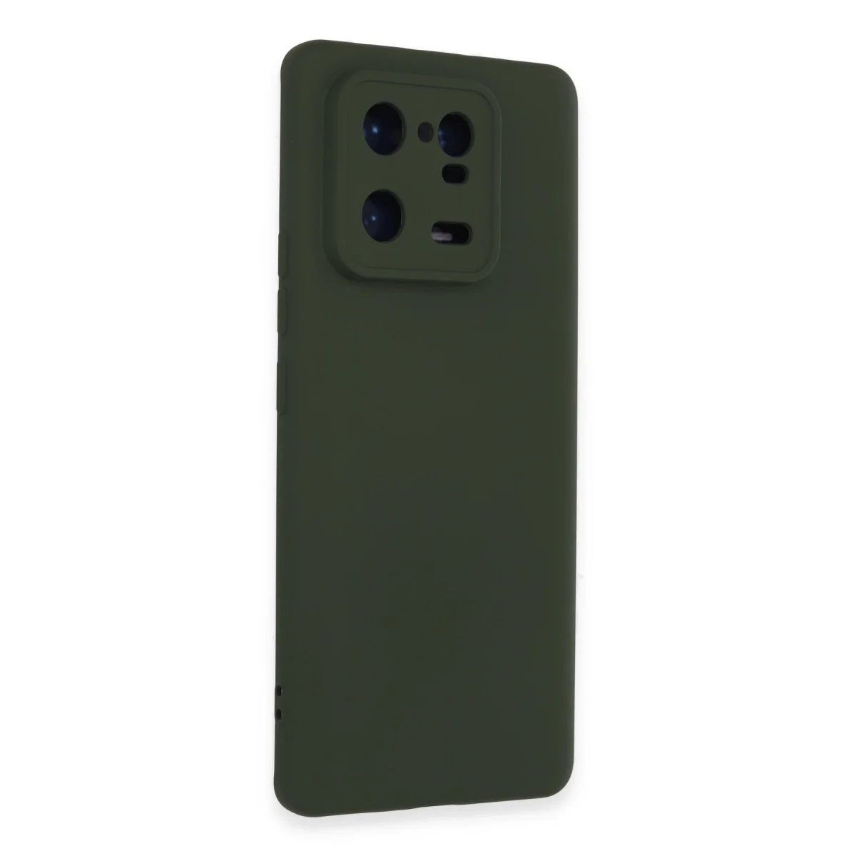 Mi 13 Pro Kılıf Nano içi Kadife Silikon - Koyu Yeşil