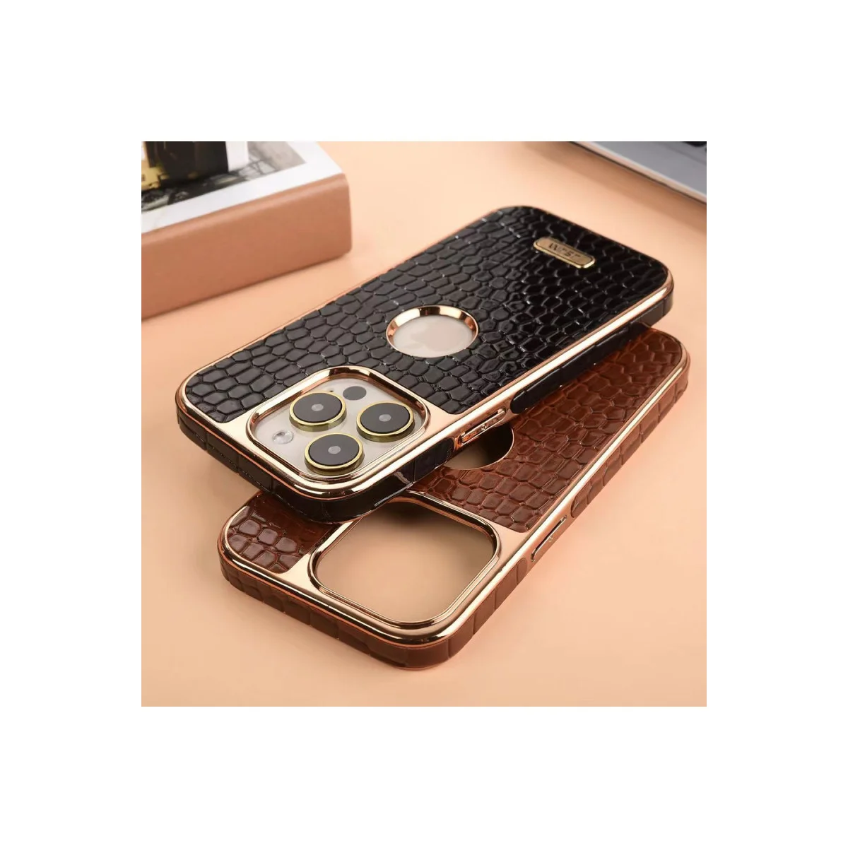 iPhone 14 Pro Kılıf Snake Kapak - Koyu Yeşil