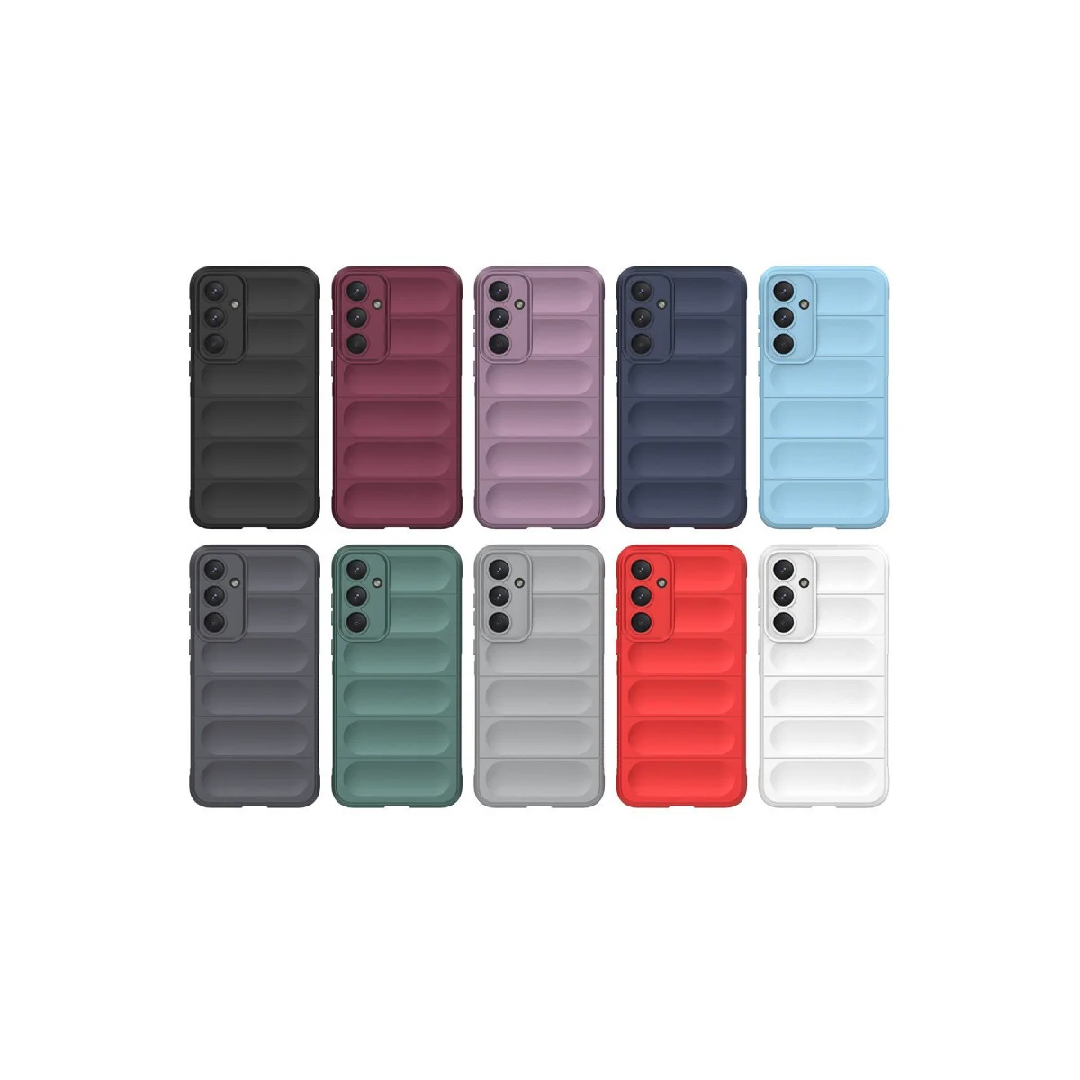 Galaxy M14 5G Kılıf Optimum Silikon - Koyu Yeşil