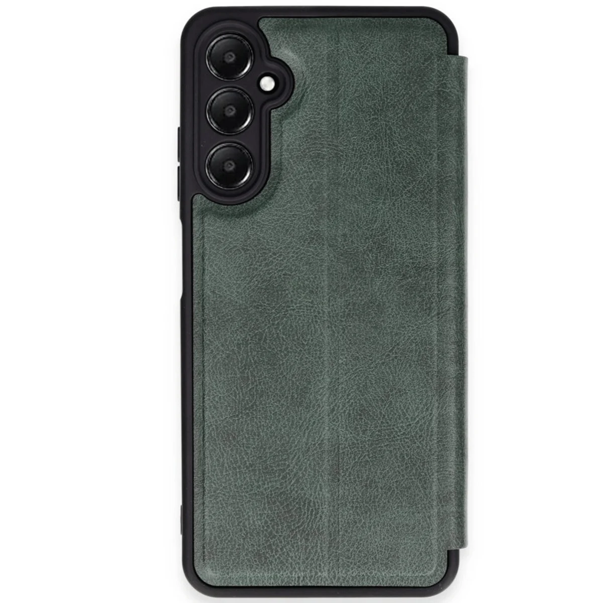 Galaxy A26 Kılıf Flip Cover - Koyu Yeşil