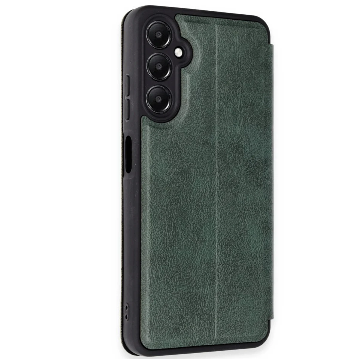 Galaxy A26 Kılıf Flip Cover - Koyu Yeşil