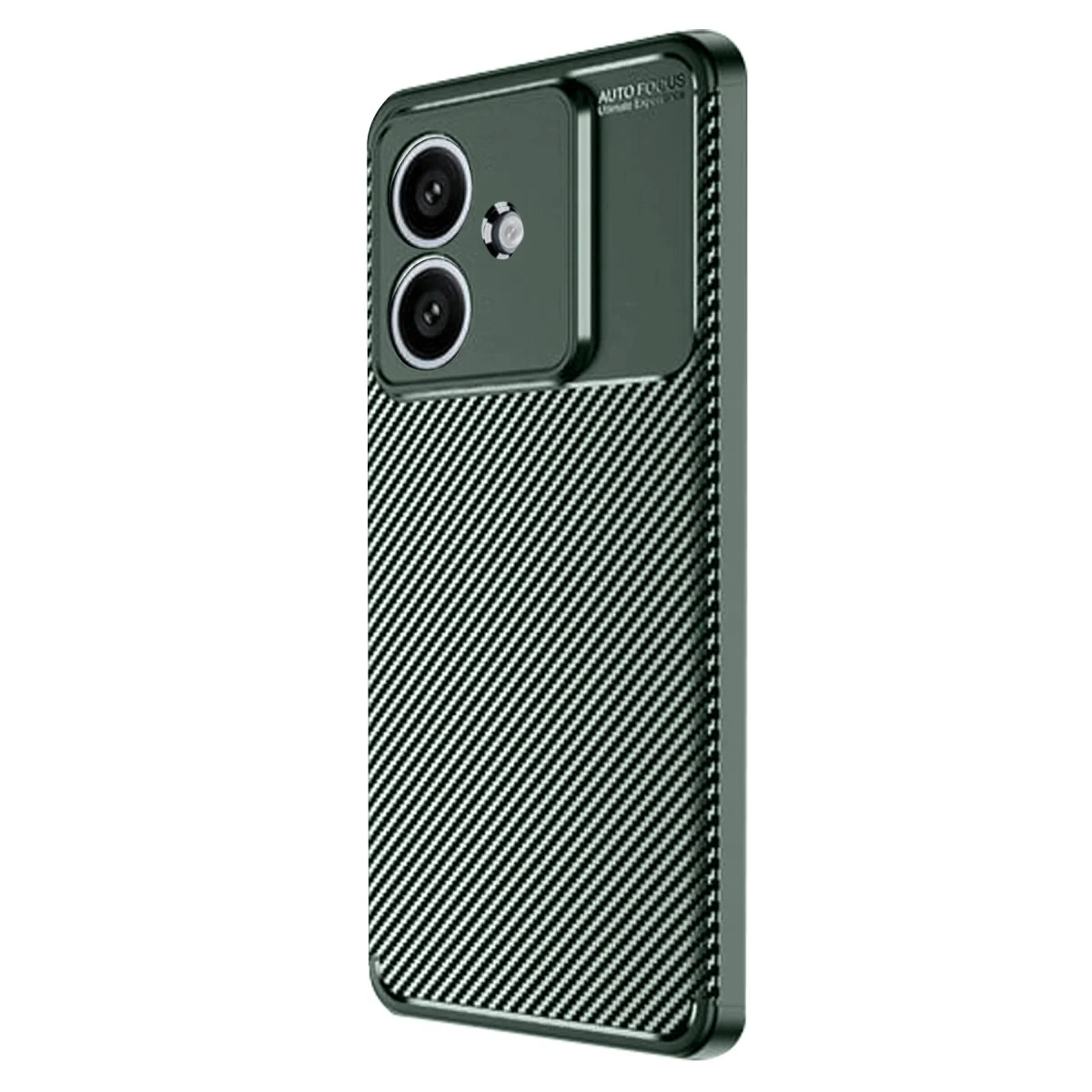 A3 Kılıf Auto Focus Karbon Kapak - Koyu Yeşil