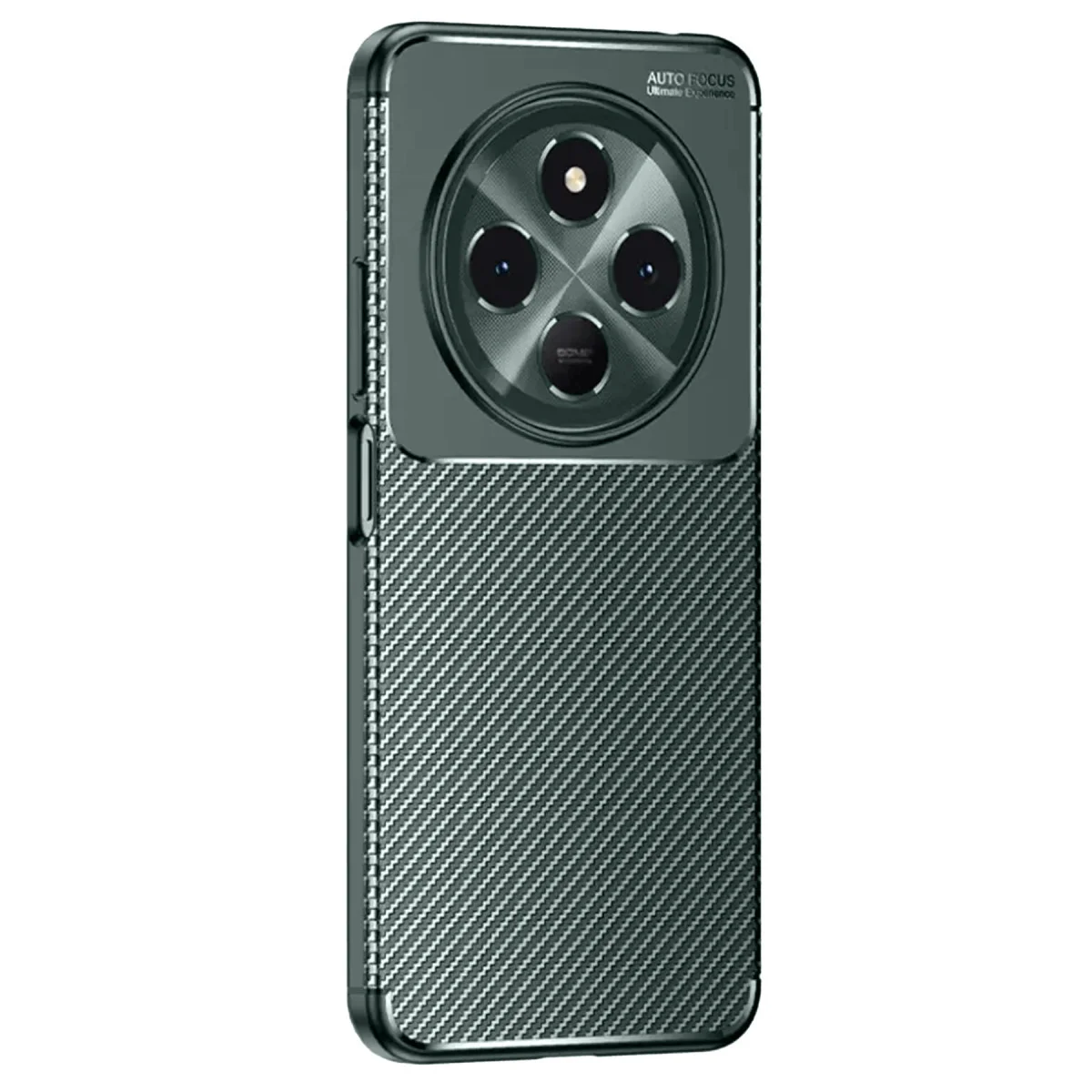 Spark 30 Kılıf Auto Focus Karbon Kapak - Koyu Yeşil