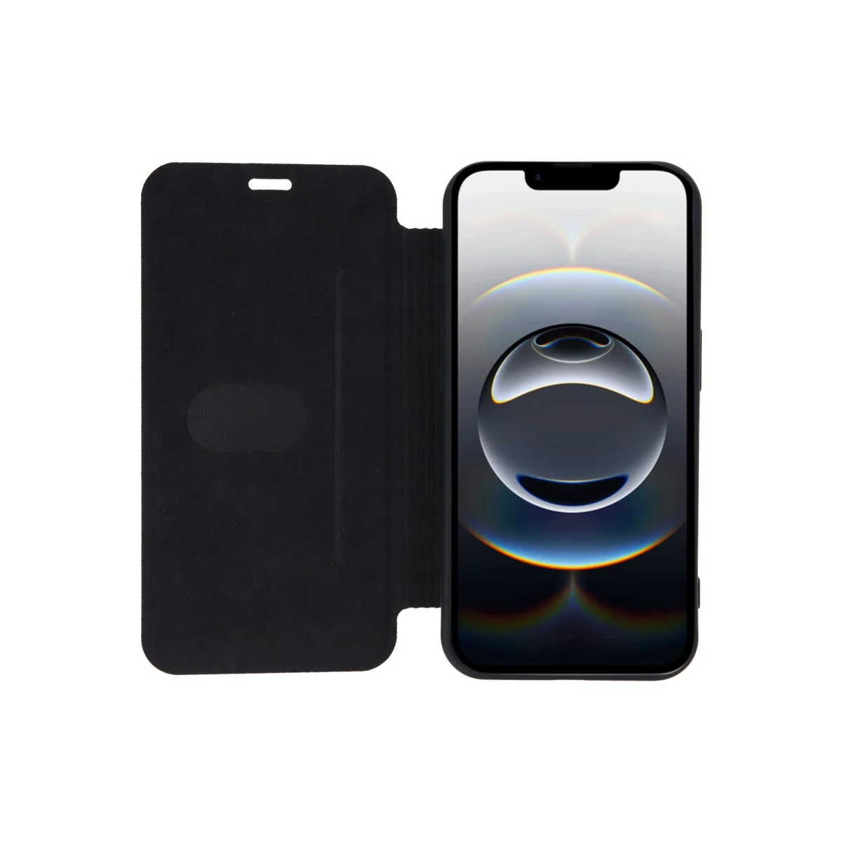 iPhone 16E Kılıf Flip Cover - Koyu Yeşil