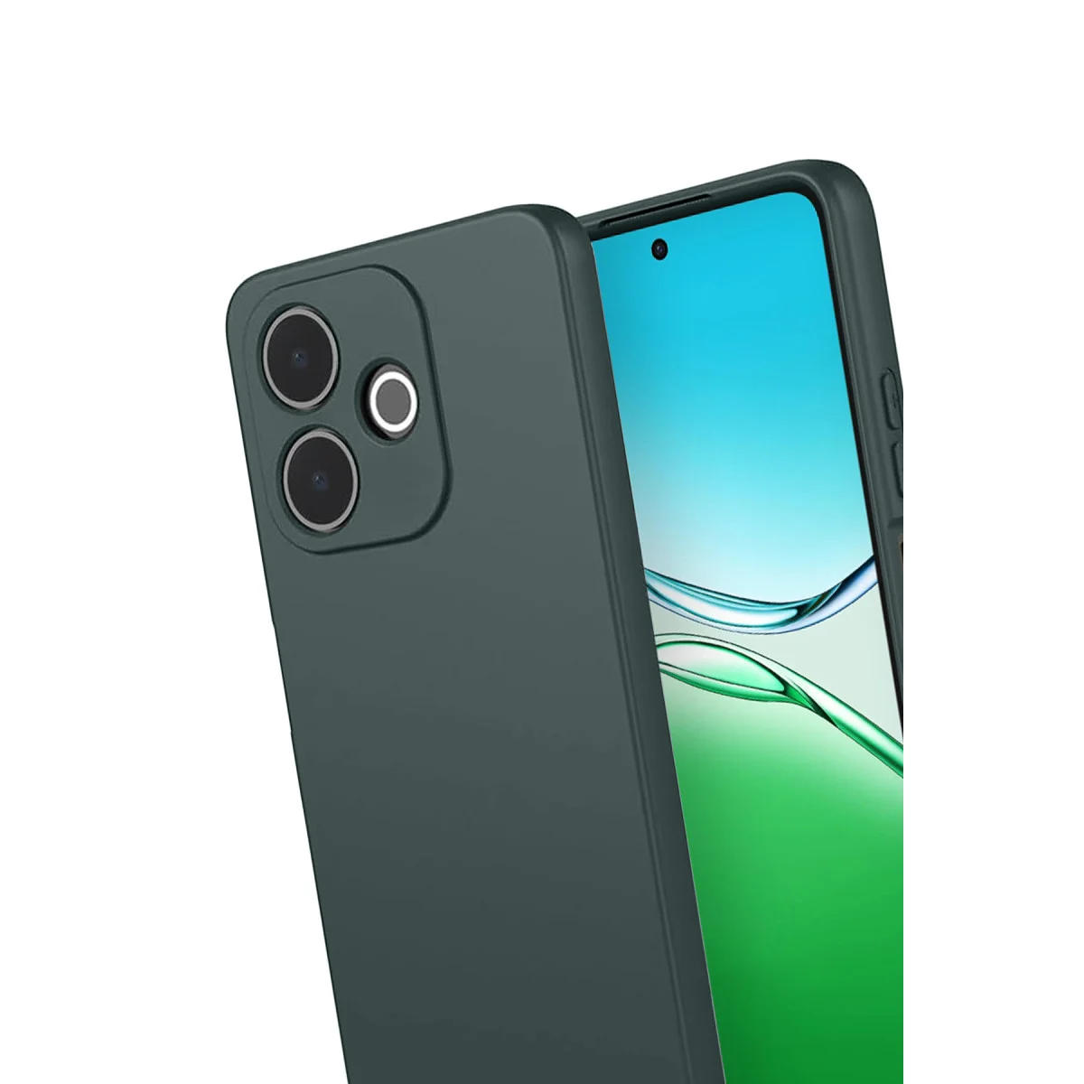 A5 Pro 4G First Silikon - Koyu Yeşil