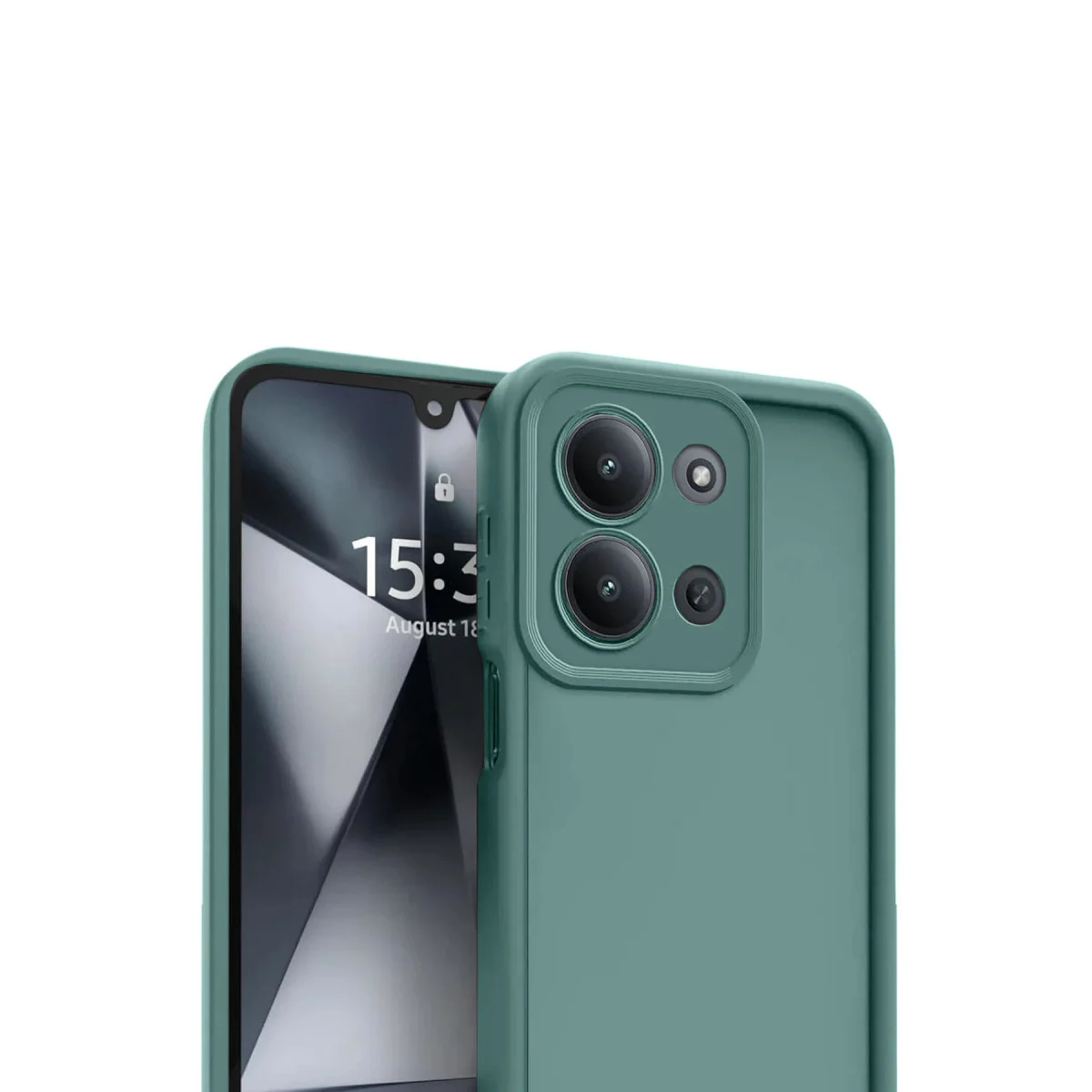 Redmi 15C 4G Viera Silikon - Koyu Yeşil