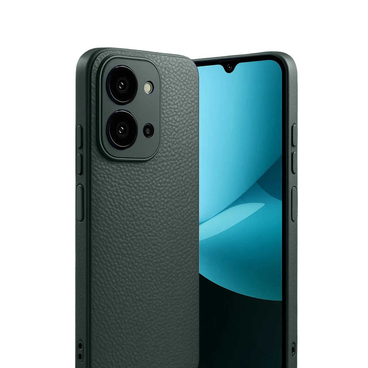 Redmi 15C 4G Thermax Silikon Kılıf - Koyu Yeşil