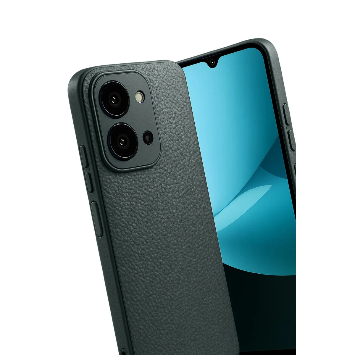 Redmi 15C 4G Thermax Silikon Kılıf - Koyu Yeşil